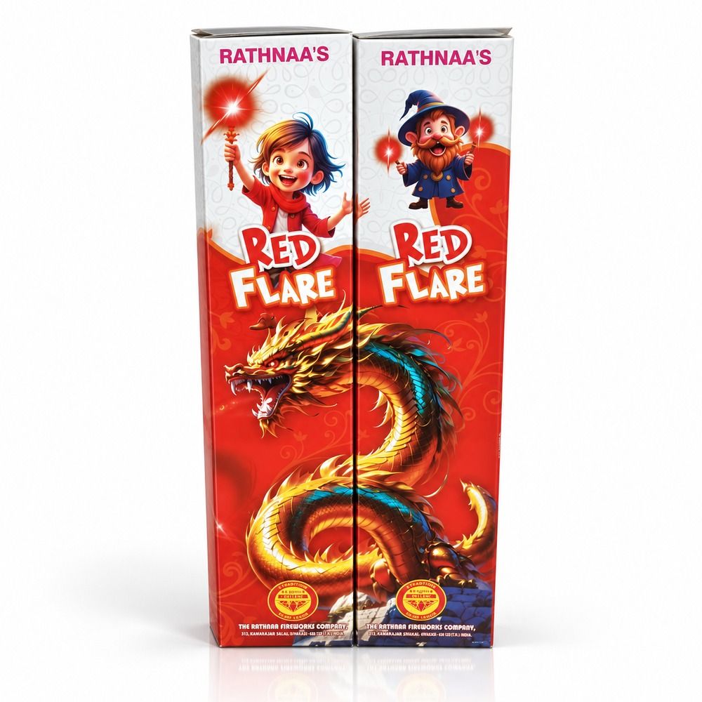 Red Flare - 5 Pcs (Rathnaa)