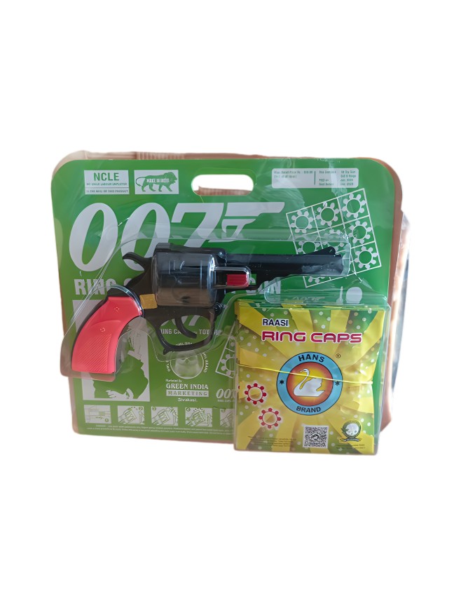 Ring Cap With Gun (Cap 5 Pcs)